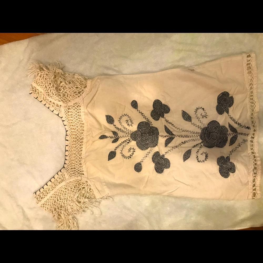Free people bohemian mini dress